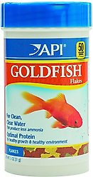 API Flakes Goldfish Fish Food, 1.1-oz bottle