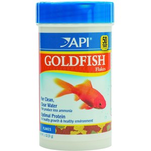 API Flakes Goldfish Fish Food, 1.1-oz bottle