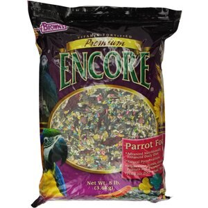 Brown's Encore Premium Parrot Food, 8-lb bag