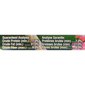 Brown's Garden Chic! Hi-Energy Plus Suet with Mealworms Wild Bird Food, 11.5-oz