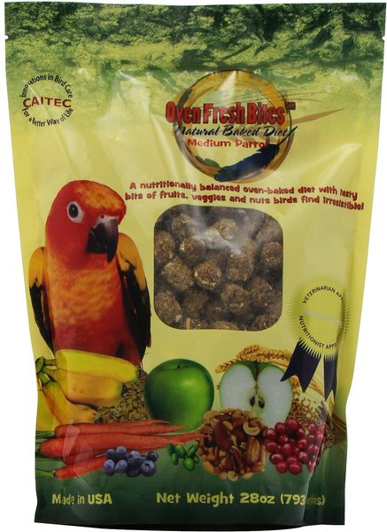 Caitec Oven Fresh Bites Medium Parrot Food