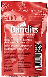Marshall Bandits Premium Meaty Bacon Flavor Ferret Treats, 3-oz bag slide 2 of 5