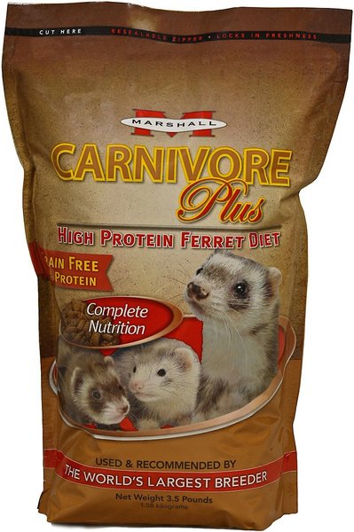 Marshall Carnivore Plus High Protein Grain Free Ferret Food