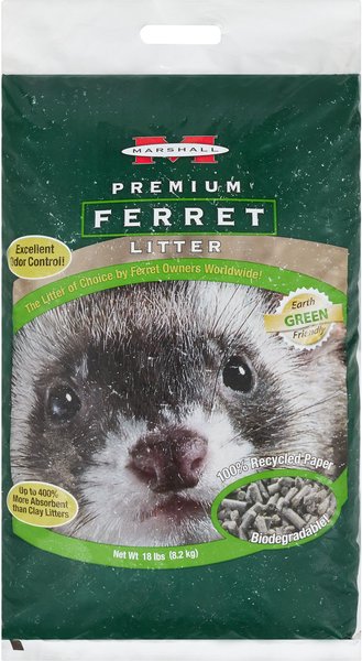 Marshall Premium Odor Control Ferret Litter, 18-lb bag slide 1 of 3