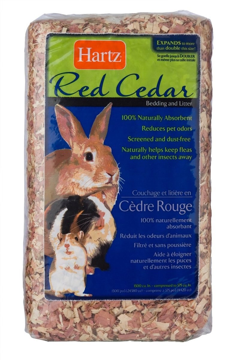 HARTZ Natural Red Cedar Small Animal Bedding & Litter, 25.6L