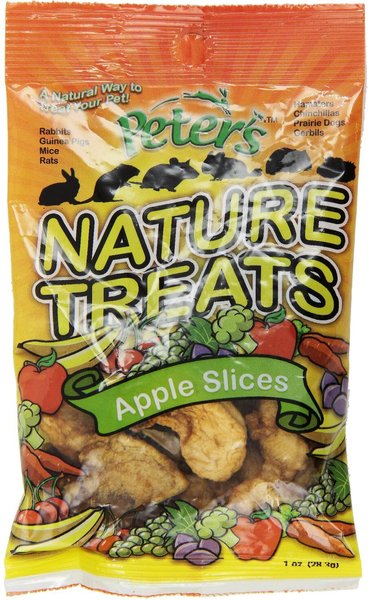 Peter's Apple Slices Small Animal Nature Treats, 1-oz bag slide 1 of 5
