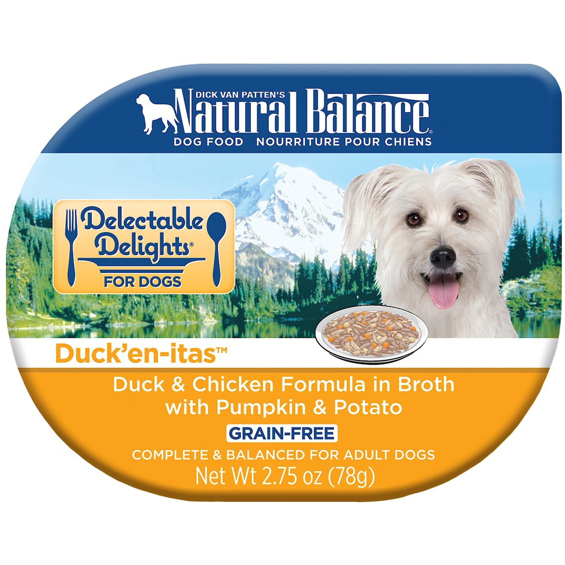 Natural balance duck outlet dog food