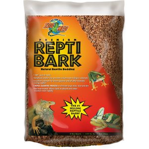 Zoo Med Premium Repti Bark Natural Fir Reptile Bedding, 4-qt bag
