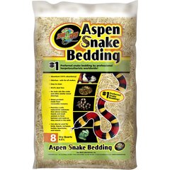 Zoo Med Aspen Snake Bedding, 8-qt bag