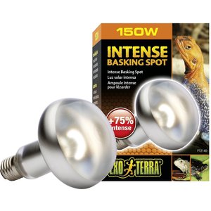 Exo Terra Intense Basking Reptile Spot Lamp, 150-w bulb