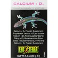 Exo Terra Calcium + Vitamin D3 Powder Reptile Supplement, 1.4-oz box