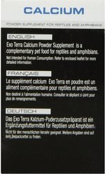Exo Terra Calcium Powder Reptile & Amphibian Supplement, 1.4-oz box slide 2 of 3