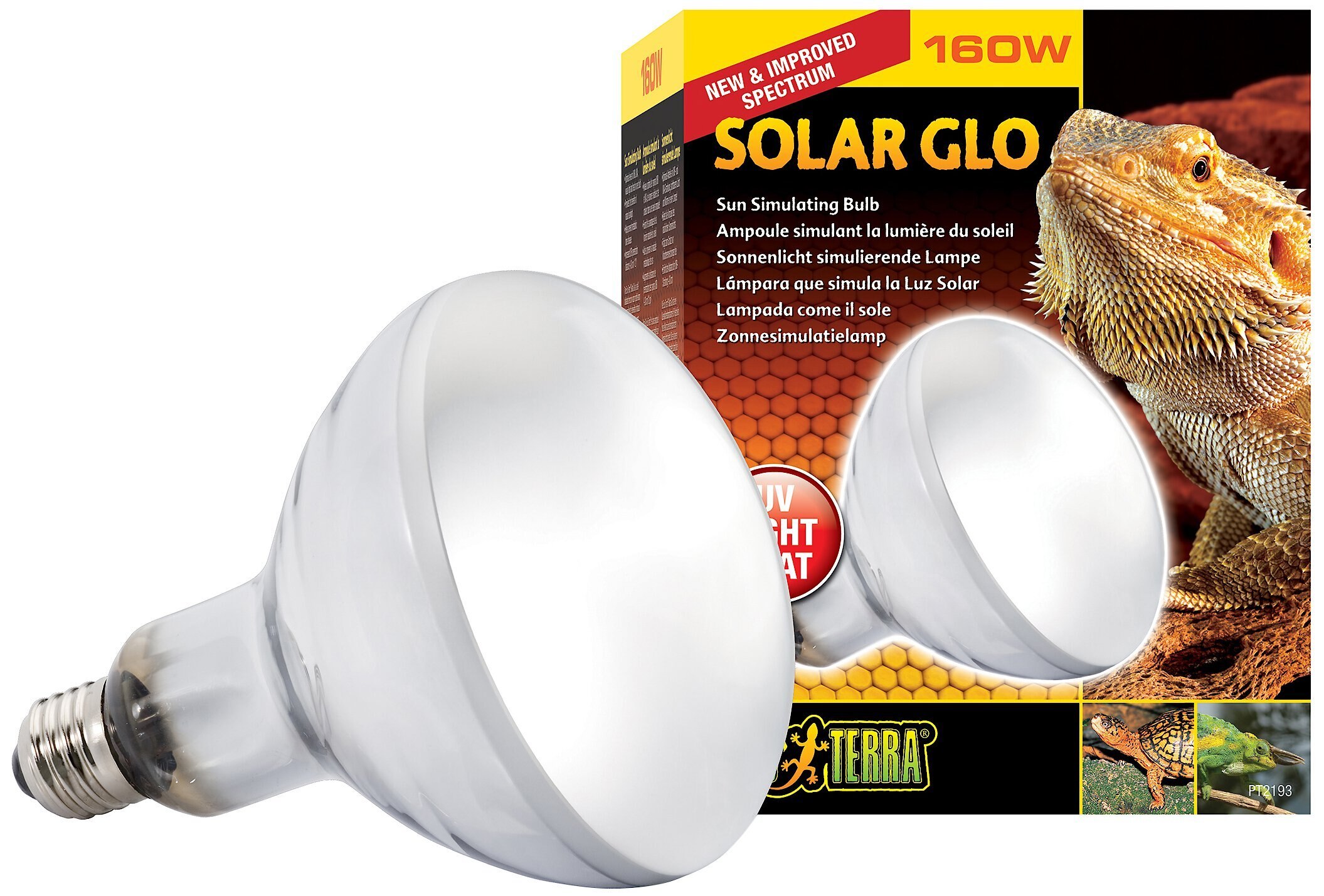 EXO TERRA Solar Glo All in One Reptile Bulb Customer Questions