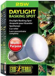 Exo Terra Daylight Basking Reptile Spot Lamp, 25-w bulb