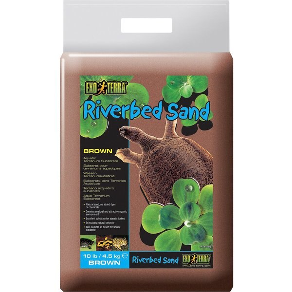 ZOO MED Reptisand Reptile Terrarium Sand, Desert White, 10lb bag