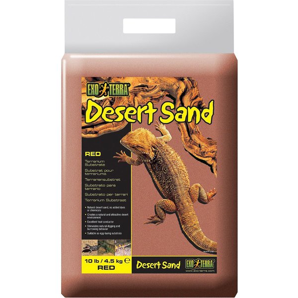 ZOO MED Reptisand Reptile Terrarium Sand, Desert White, 10lb bag