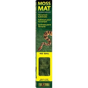 Exo Terra Moss Mat Terrarium Reptile Substrate, 35.5-in