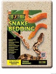 Exo Terra Snake Bedding Reptile Breeding Substrate, 4-qt