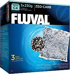 Fluval C4 Zeo-Carb Filter Media, 3 count