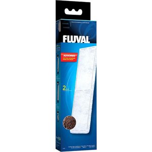 Fluval U3 Poly/Clearmax Filter Cartridge, 2 count