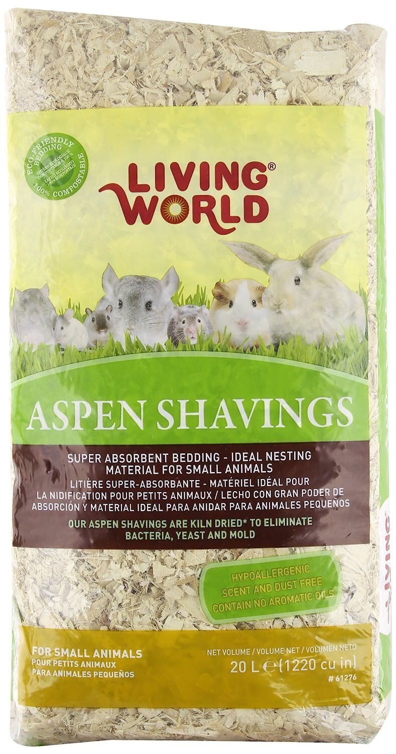 Living World Aspen Shavings Small Animal Bedding