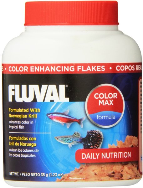 Fluval Norwegian Krill Color Enhancing Flaked Fish Food, 1.23-oz jar slide 1 of 3