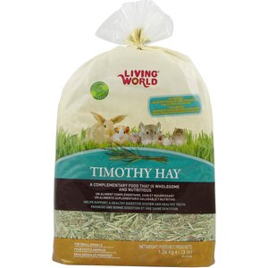 Living World Timothy Hay Small Animal Food, 48-oz bag