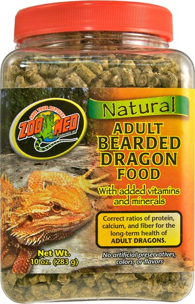 Zoo Med Adult Bearded Dragon Food, 10-oz jar slide 1 of 3