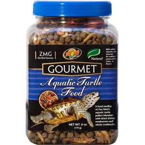 Zoo Med Gourmet Aquatic Turtle Food, 6-oz jar