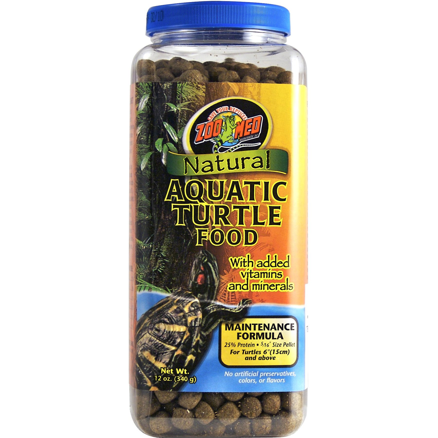 Aquatic Turtle Food - 12 oz canister