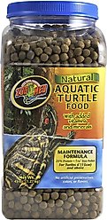 Zoo Med Natural Aquatic Maintenance Formula Turtle Food, 45-oz jar