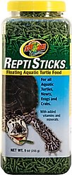 Zoo Med Repti Sticks Floating Aquatic Turtle Food, 9-oz jar