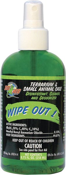 Reptile Cage Cleaning Kit, Disinfectants