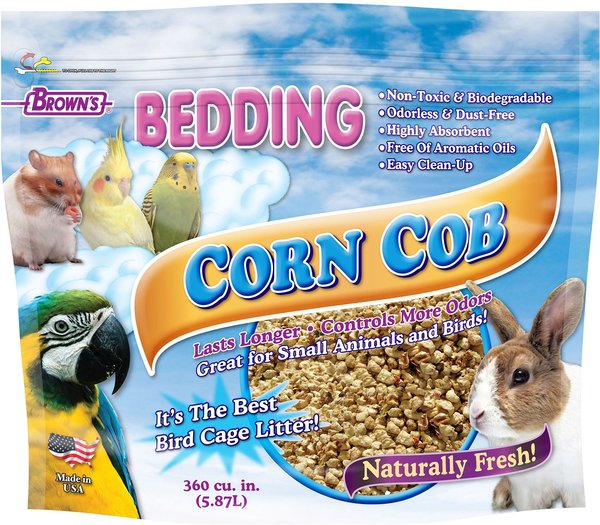 Brown's Naturally Fresh! Corn Cob Small Animal & Bird Bedding, 5.87-L slide 1 of 3