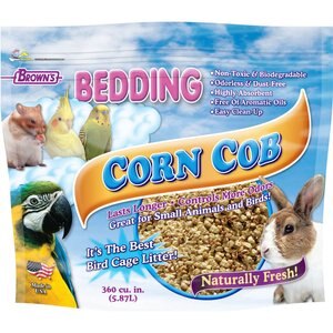 Brown's Naturally Fresh! Corn Cob Small Animal & Bird Bedding, 5.87-L