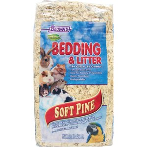 Brown's Naturally Fresh! Soft Pine Bird & Small Animal Bedding, 20-L
