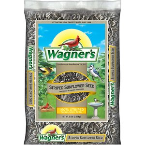 Wagner's 100% Striped Sunflower Seed Wild Bird Food, 5-lb bag