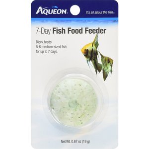 Aqueon Tropical Freshwater Fish Food Feeder, 7-day, 1 count