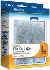 Aqueon Large Filter Cartridge Replacement, 3 count