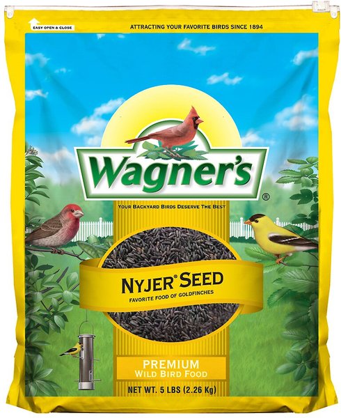 Wagner's Nyjer Seed Premium Wild Bird Food, 5-lb bag slide 1 of 6