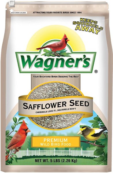 Wagner's Safflower Seed Premium Wild Bird Food, 5-lb bag slide 1 of 6