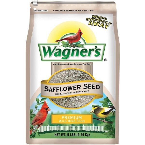 WAGNER'S Safflower Seed Premium Wild Bird Food, 5lb bag