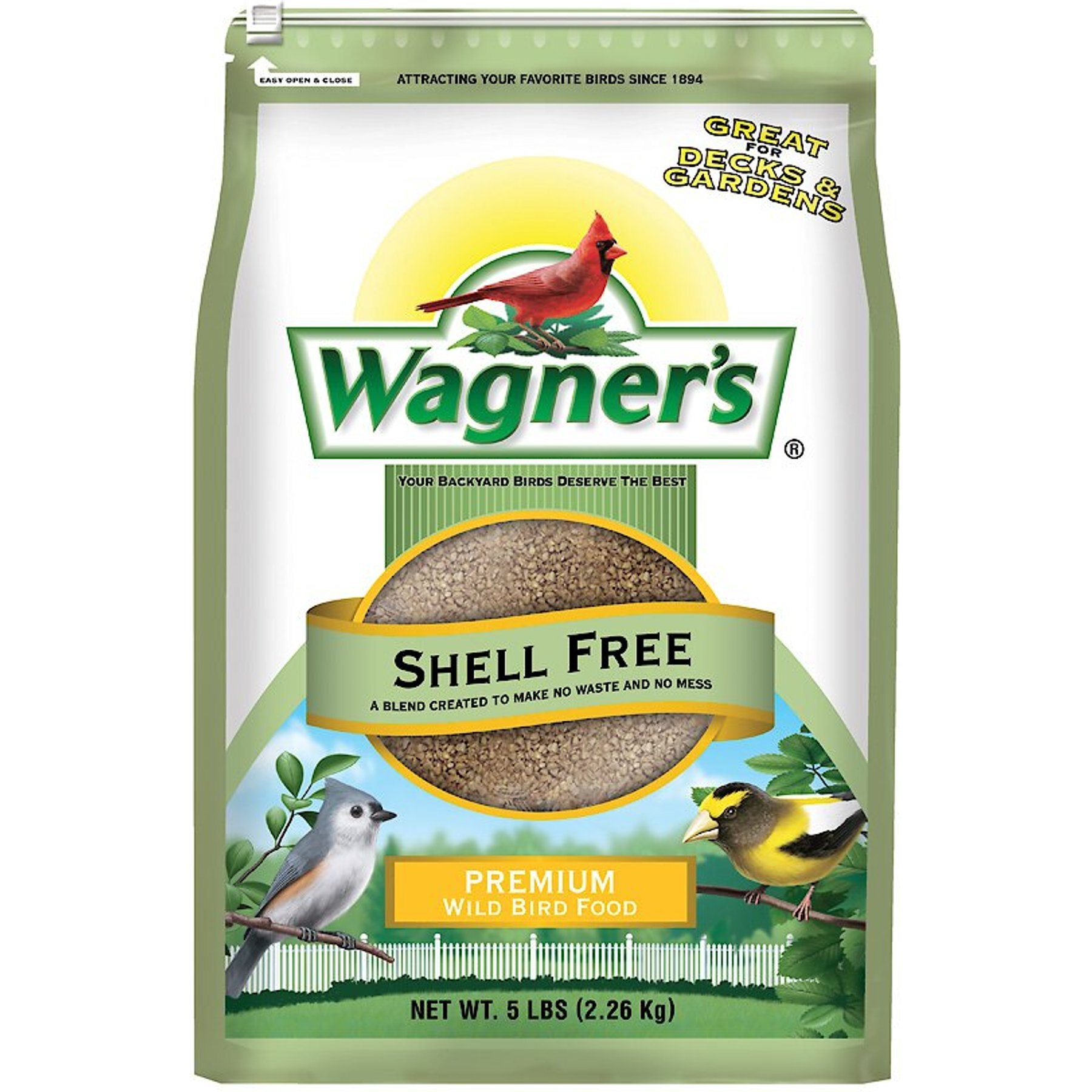 Wagner's Shell Free Premium Wild Bird Food