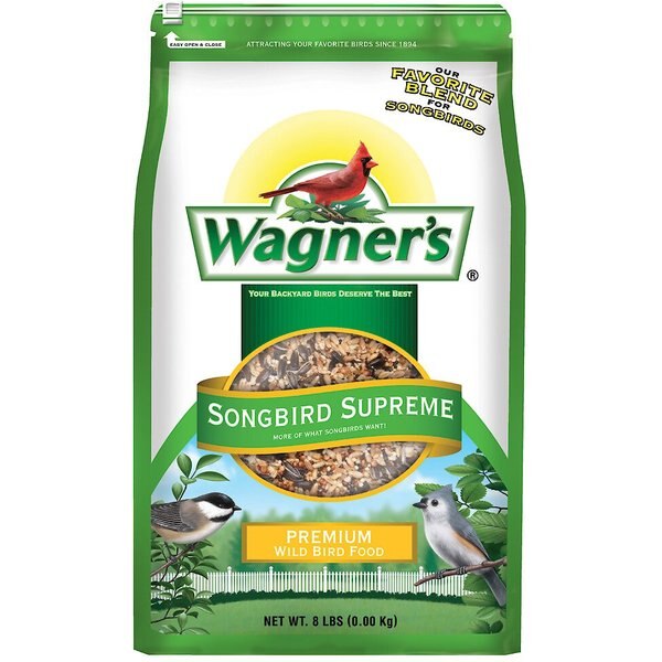 WAGNER'S Songbird Supreme Premium Wild Bird Food, 8lb bag