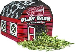 Brown's Tropical Carnival Play Barn with Hay Small Animal Hideout, 8-oz slide 2 of 4
