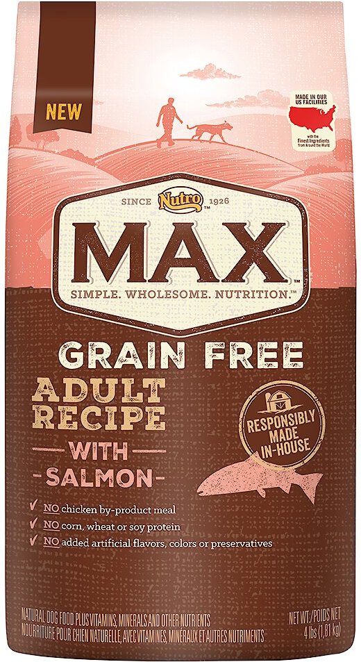 Nutro max grain shop free dog food discontinued