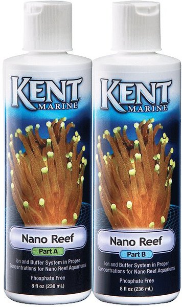 Kent Marine Nano Reef Part A & B Reef Aquarium pH Treatments, 8-oz bottle slide 1 of 1