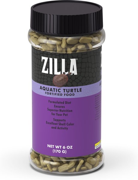 Zilla Aquatic Turtle Food, 6-oz bottle slide 1 of 4