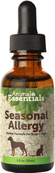 Animal Essentials Seasonal Allergy Herbal Formula Dog & Cat Supplement, 1-oz bottle slide 1 of 4