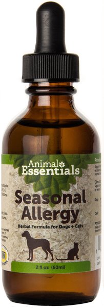 Animal Essentials Seasonal Allergy Herbal Formula Dog & Cat Supplement, 2-oz bottle slide 1 of 4